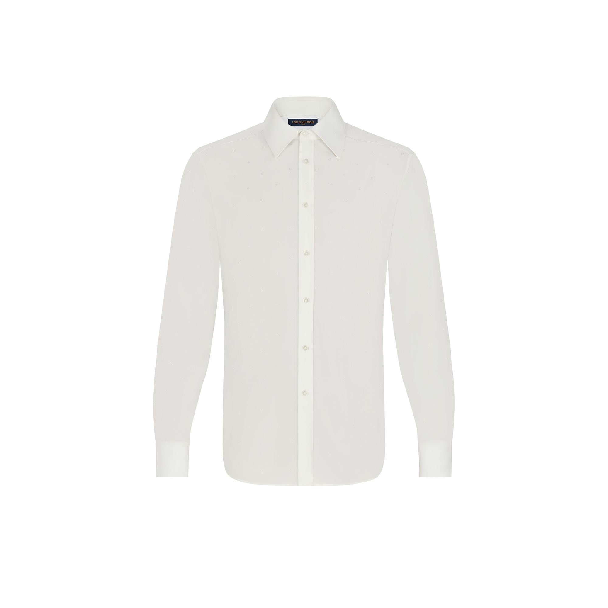 Louis vuitton black discount and white shirt